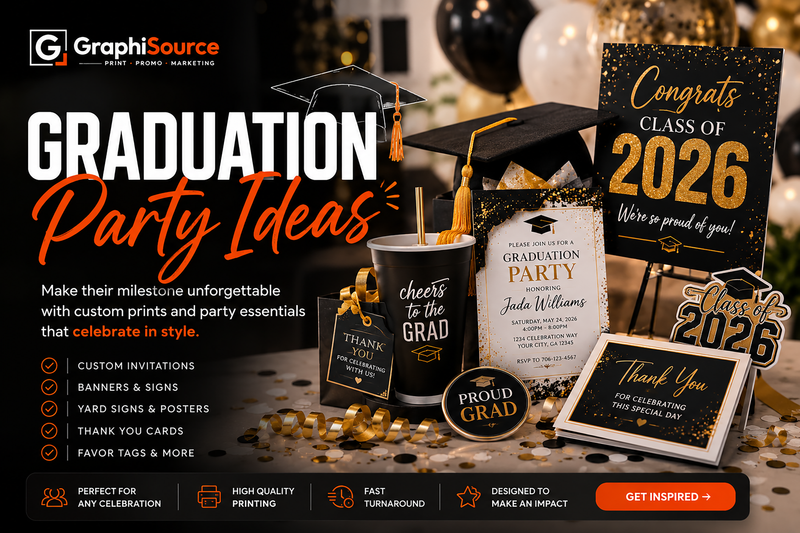 Graduation Party Ideas That Go Beyond the Basics — Print, Glow, and Celebrate in Style