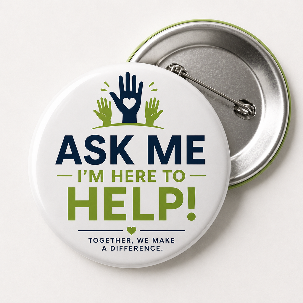 Custom Photo Buttons — 3 inch Pin-Back